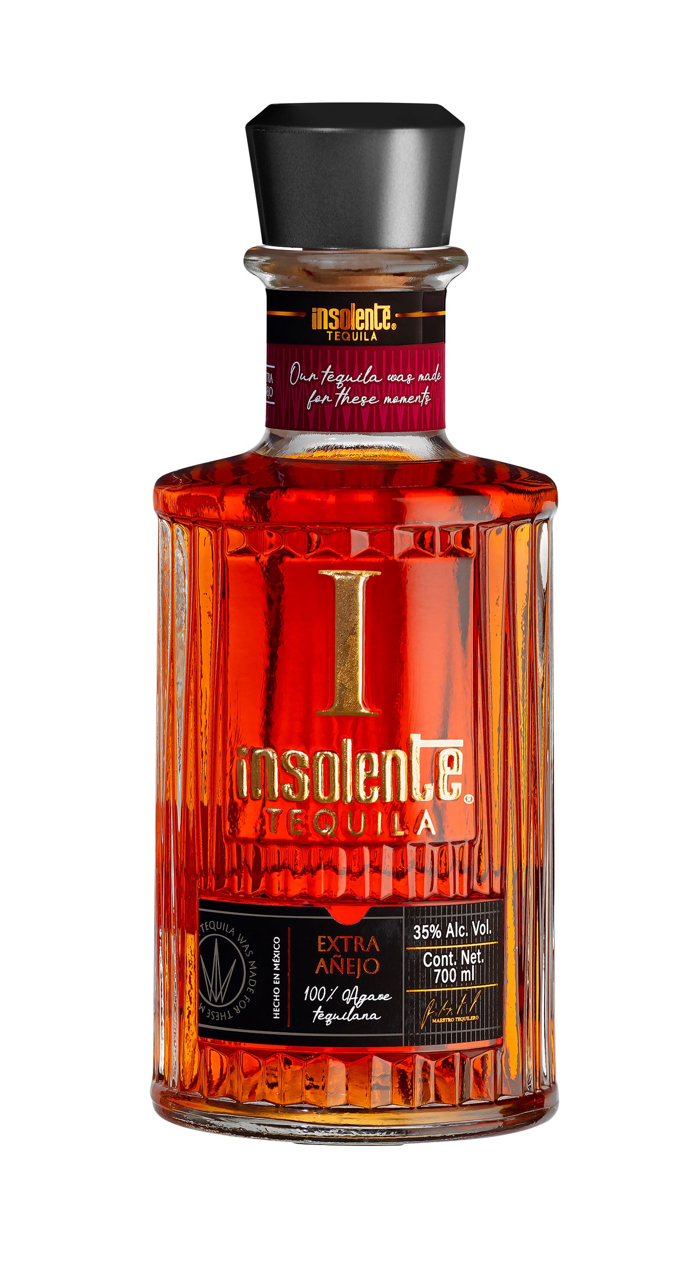 TEQUILA INSOLENTE EXTRA AÑEJO